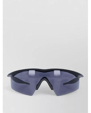 Oakley M Frame Strike Wraparound Sunglasses Curved Temples - Blue