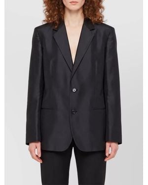 Gucci Silk Oversized Jacket - Black