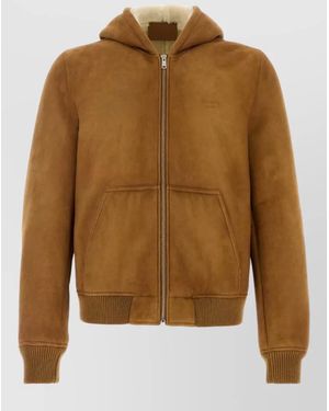 Prada Shearling Jacket - Brown
