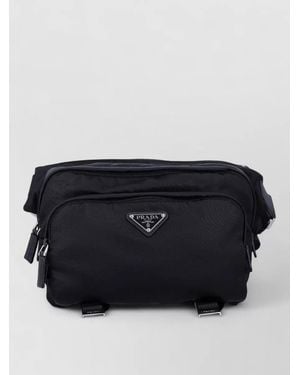 Prada Belt Bag Adjustable Strap Everyday City Style - Black