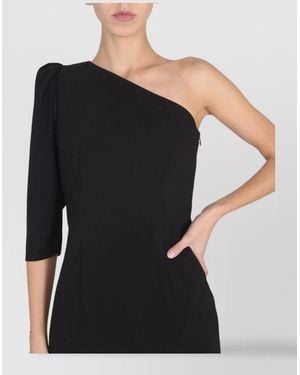 DSquared² One-Shoulder Mini Dress - Black