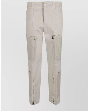 The Seafarer Delta Pants Belt Loops Zipper Pockets - White