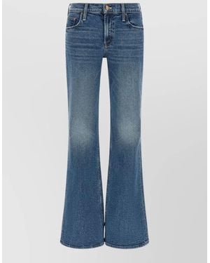 Mother Denim Low-Rise Bootcut Jeans - Blue