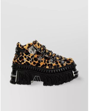 Vetements Rock Platform Sneakers Chunky Sole - Black