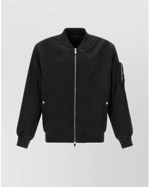 Tatras 'Tomori' Flight Jacket With Ribbed Details - Blue