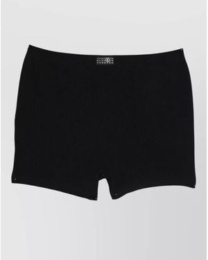 MM6 by Maison Margiela Stretch Boxer Shorts - Black