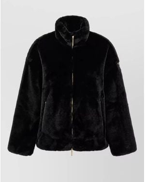 Tatras Faux Fur Coat - Black