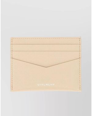 Givenchy Leather Cardholder - Natural