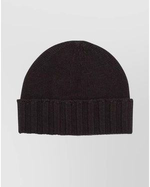 Drumohr Cashmere Beanie - Black