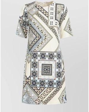 Etro Knee-Length Dress - White