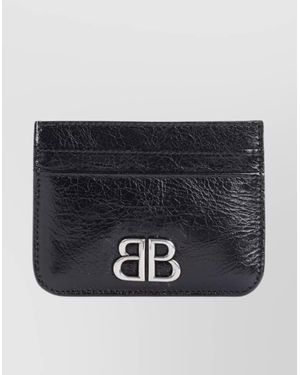 Balenciaga Monaco Ca Ho Wom Credit Card Case - Blue