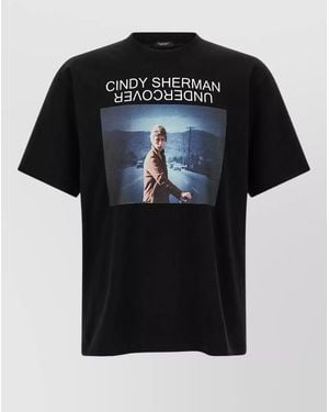 Undercover Printed Cotton T-Shirt - Black