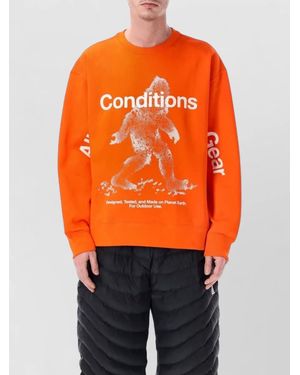 Nike Acg Tuff Fleece Therma Fit Sweatshirt - Orange