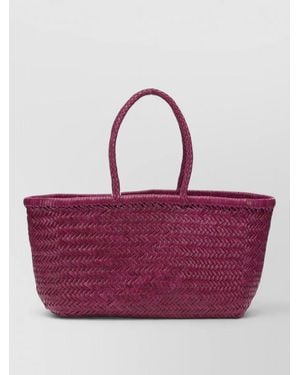 Dragon Diffusion Leather Shoulder Bag - Purple