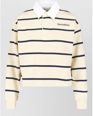 Sporty & Rich Polo Top - Natural