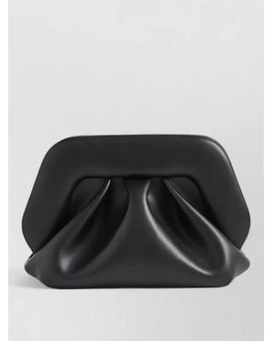 THEMOIRÈ Bios Small Vegan Fabric Clutch Bag - Black
