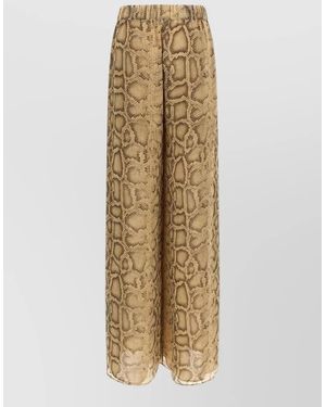 ANDAMANE Wide-Leg Trousers - Natural