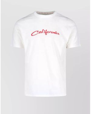 ERL Graphic Crew Neck T-Shirt - White