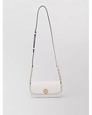 Michael Kors Nolita Crossbody Bag Adjustable Strap Chain - White