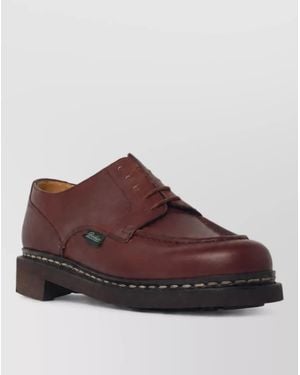 Paraboot Leather Derby Shoes - Brown