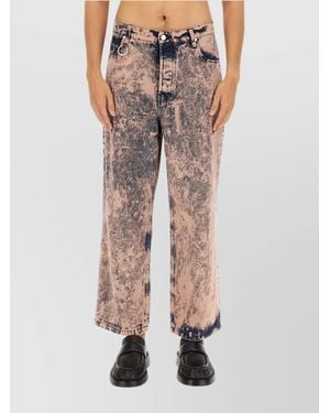 Etudes Studio Organic Cotton Wide Leg Jeans - Multicolour