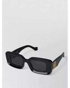 Loewe Sunglasses Model Lw40101I Rectangular Frame - Black