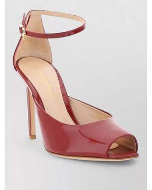 Gianvito Rossi Leather High Heel Sandals - Pink