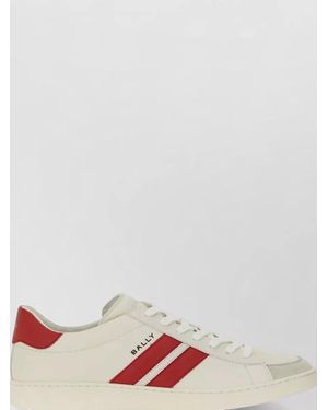 Bally Leather Low-Top Trainers - Natural