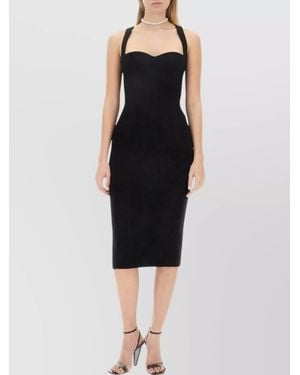 Philosophy Slim-Fit Midi Dress - Black