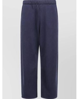 Represent Heavyweight Cotton Loose Fit Sweatpants - Blue