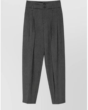 Alberta Ferretti Tailored Suit Pants - Gray