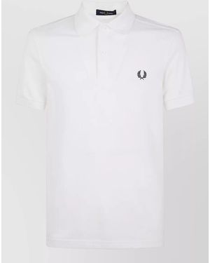 Fred Perry Cotton Shirt - White