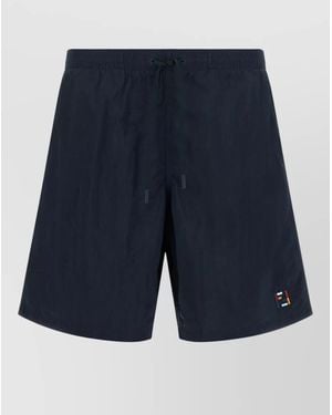 Fendi Nylon Swim Shorts - Blue