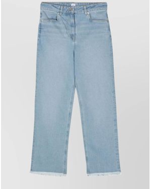 Paul Smith Organic Cotton Straight-Leg Jeans - Blue
