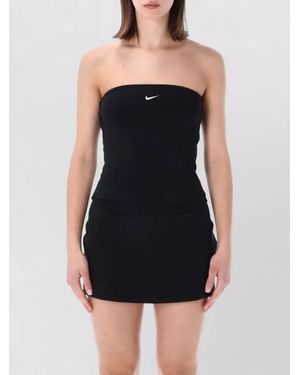Nike Strapless Bandeau Top - Black