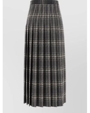 Weekend by Maxmara Pleated Skirt - Gray