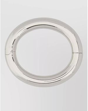 MM6 by Maison Margiela Brass Bracelet - White