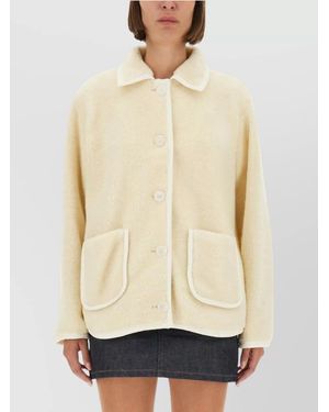 A.P.C. Wool Regular-Fit Blouson Jacket - Natural