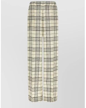 Jil Sander Wide-Leg Trousers - White