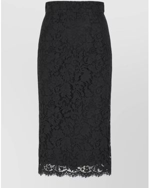 Dolce & Gabbana Pencil Skirt - Black