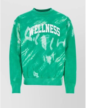 Sporty & Rich Logo Sweatshirt - Green
