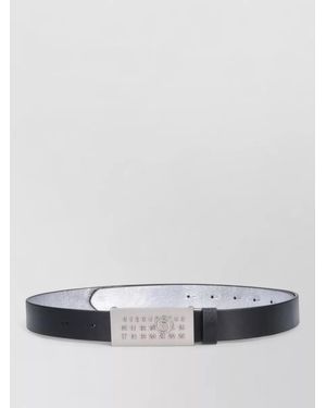 MM6 by Maison Margiela Two Tone Adjustable Lightweight Belt - Grey