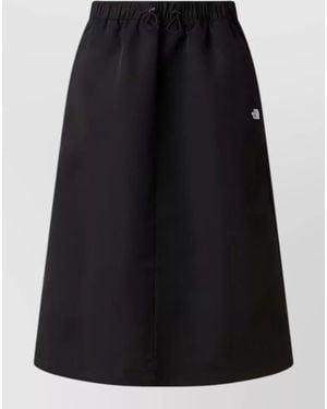 The North Face Nylon Knee-Length A-Line Skirt - Black
