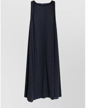 Soeur Debby Organic Cotton Sleeveless Long Dress - Blue