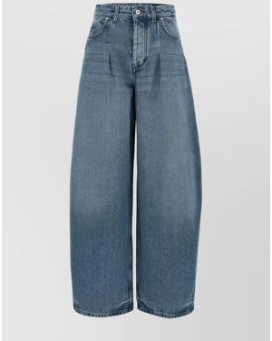 Jacquemus Denim Wide-Leg Jeans - Blue