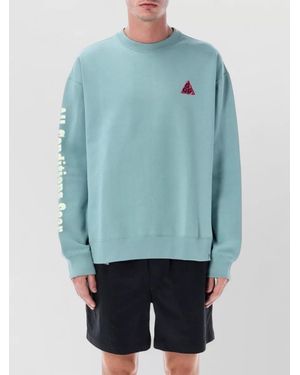 Nike Acg All Conditions Gear Mountain Sweatshirt - Blue