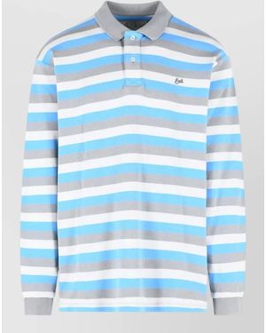 ERL Cotton Polo Shirt - Blue