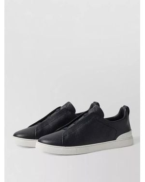 ZEGNA Leather Sneaker - Multicolor