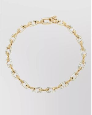 CASABLANCA Enamel Chain Bracelet - Natural