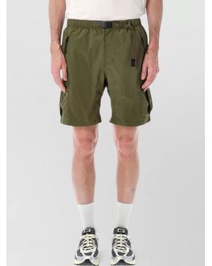 Gramicci Explorer Cargo Shorts Recycled Nylon Packable - Green